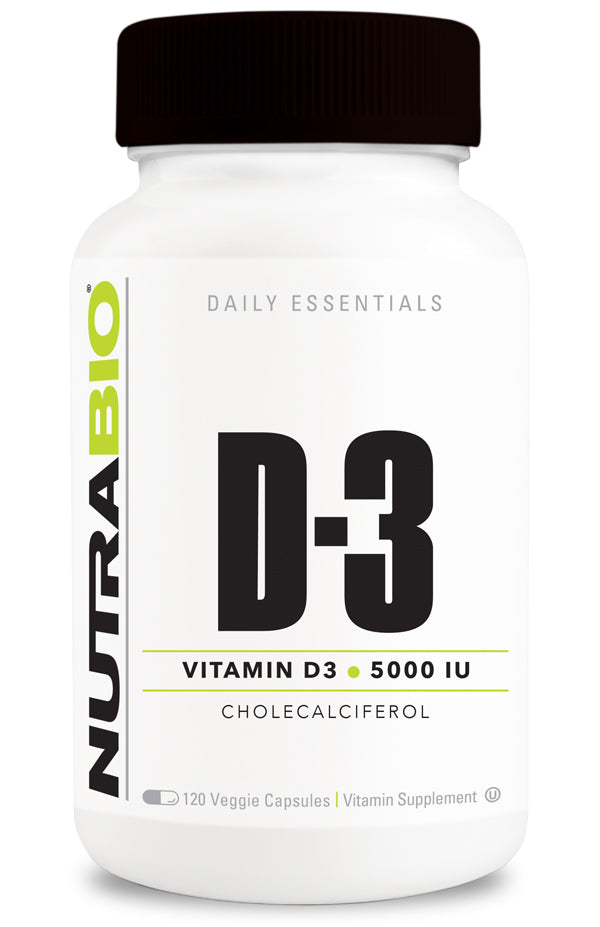 Vitamin D (5000 IU, 120 Veg Caps)